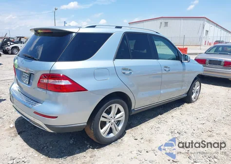 2014 Mercedes-Benz Ml 350 from USA, damaged, VIN 4JGDA5JB1EA322574